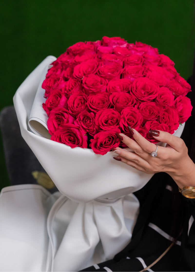 fresh bridal bouquet dubai