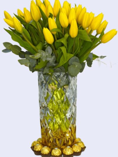 buy yellow tulip UAE