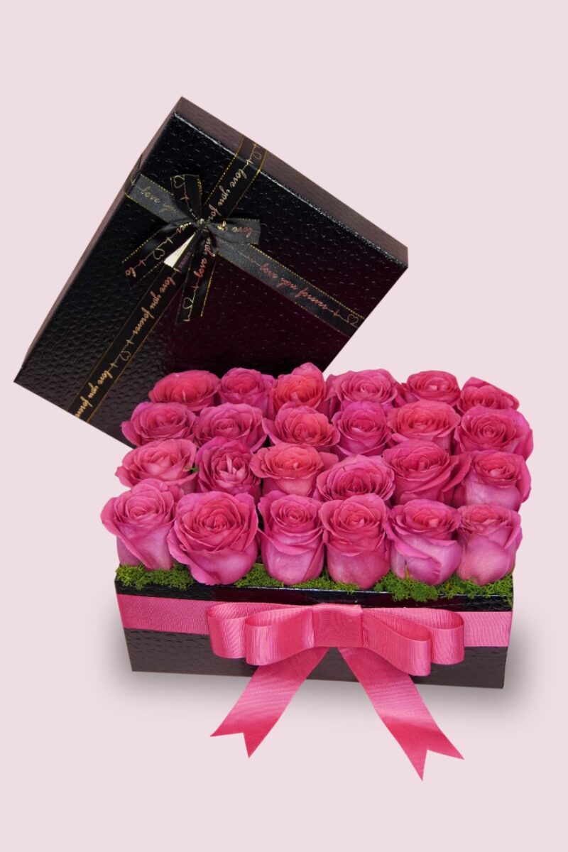 buy hot pink roses in Dubai