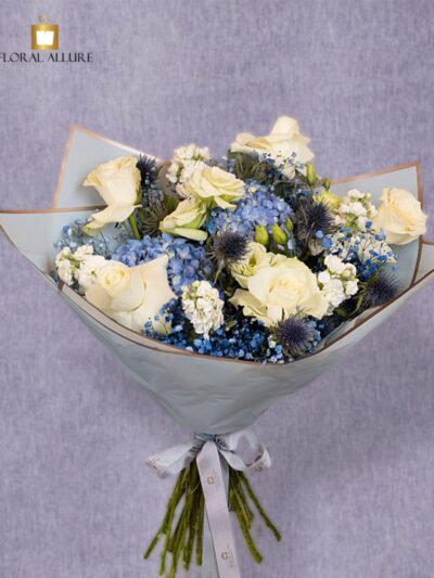 Mixed flowers bouquet online Dubai