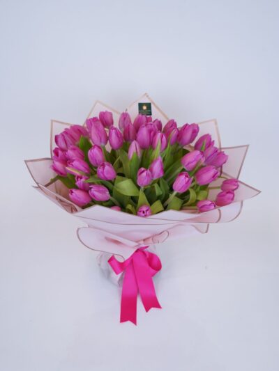 Buy Tender Purple Tulip Bouquet
