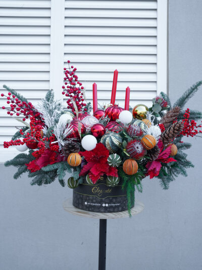 Joyful Tidings Hat Box