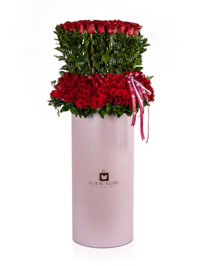 Floral Allure premium rose bouquet for luxury gifting